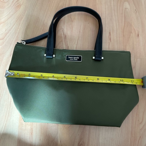 Nylon army green Kate Spade small handbag - Picture 6 of 6